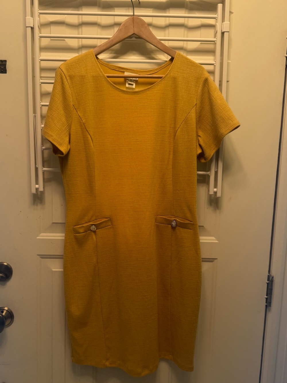 Sunflower shift dress